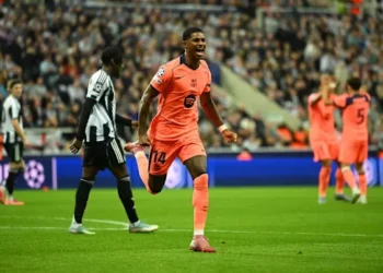 Rashford Scores Twice As Barca Beat Newcastle In Champions League Opener