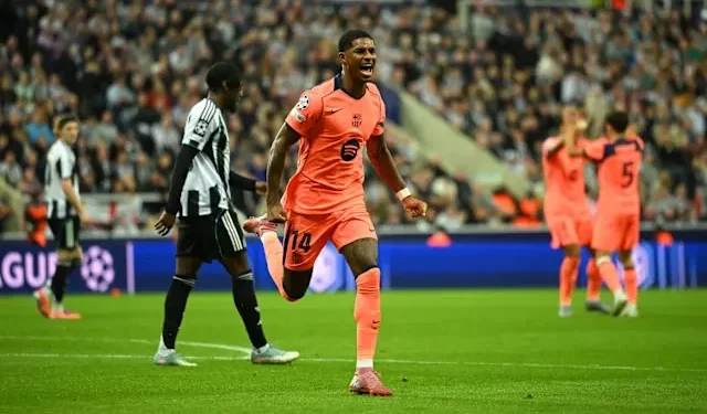Rashford Scores Twice As Barca Beat Newcastle In Champions League Opener