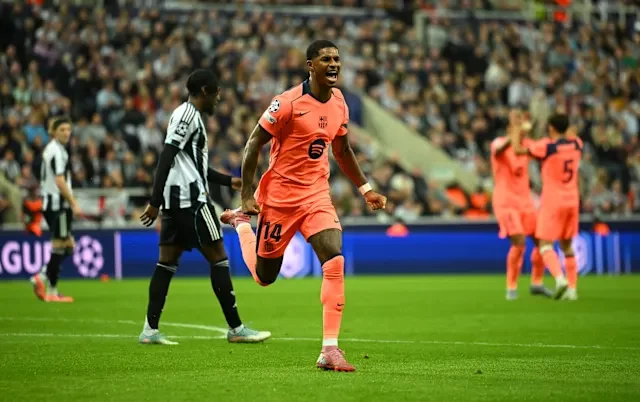 Rashford Scores Twice As Barca Beat Newcastle In Champions League Opener 1 Rashford Scores Twice As Barca Beat Newcastle In Champions League Opener