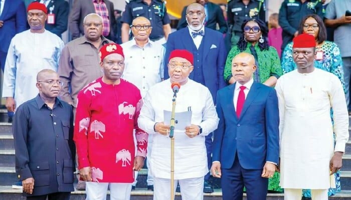 Forum Charges South East Governors On Kanu‘s Release 1 SOUTH EAST GOVS