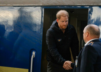 Prince Harry Makes Surprise Visit To Ukraine