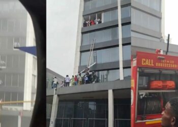 UBA Fire: 9 Rescued, 5 Revived As Emergency Response Intensifies In Lagos