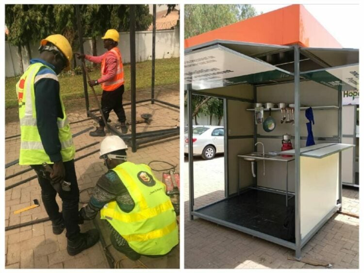 Solar Kiosk Fabrication