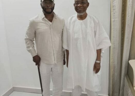 fayose meets aregbesola after quitting pdp