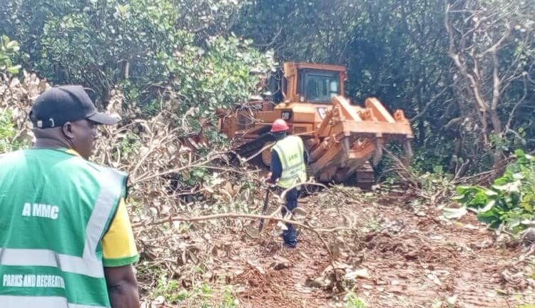 FCTA Clears Kpaduma-Kobi Forest To Dismantle Kidnappers' Den In Abuja FCTA Clears Kpaduma-Kobi Forest To Dismantle Kidnappers' Den In Abuja