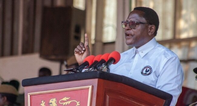 Malawi’s President Lazarus Chakwera