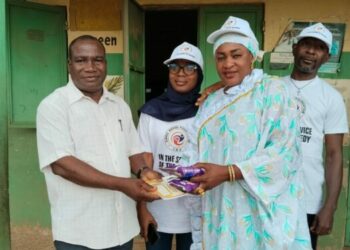 Hajia Mariam Donates Items To Schools, Seeks Greater Stakeholders’ Attention To Education