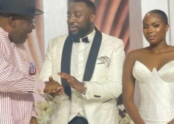 Atiku, David Mark, El-Rufai, Otti, Others Attend Amaechi Son’s Wedding