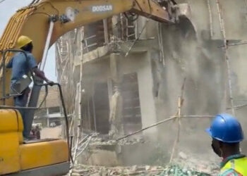 Lagos Begins Demolition Of Illegal Buildings At Trade Fair Complex