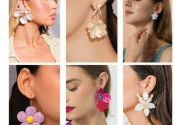 Floral Statement Earrings, The Ultimate Power Accessory Of The Season