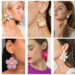 Floral Statement Earrings, The Ultimate Power Accessory Of The Season
