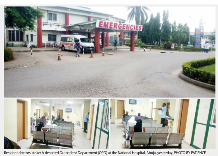 Strike Hits Hospitals