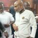 PICTORIAL: Again, Nnamdi Kanu Appears In Court Without Lawyer, Set To Defend Self