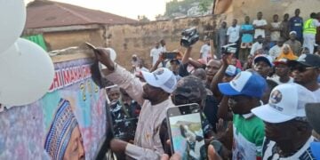 2027: Cheers As Nasarawa Governorship Aspirant Unveils Campaign Billboard