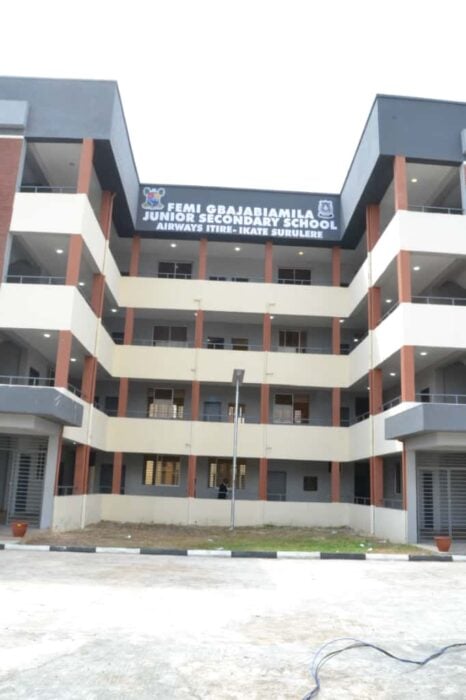 Gbajabiamila Donates Secondary School To Lagos LCDA