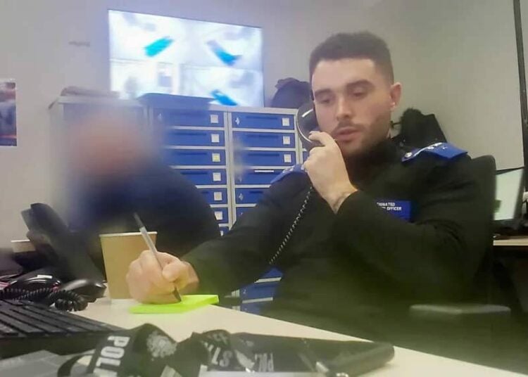 BBC Panorama reporter, Rory Bibb, who spent seven months working alongside police officers at Charing Cross police station.