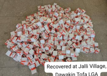 PICTORIAL: Police Recover Illicit Drugs Worth N120m In Kano