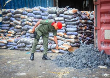 PICTORIAL: NSCDC Dismantles Illegal Mineral Storage Network In Rivers