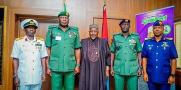 Kano Defence Minister Urges New Service Chiefs To Synergise Against Insecurity