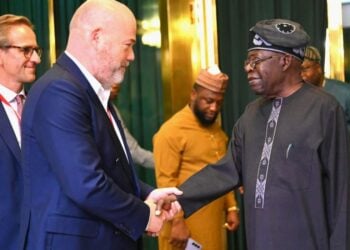 Tinubu Hosts Denmark’s Richest Man Povlsen