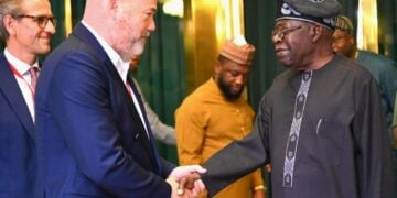 Tinubu Hosts Denmark’s Richest Man Povlsen