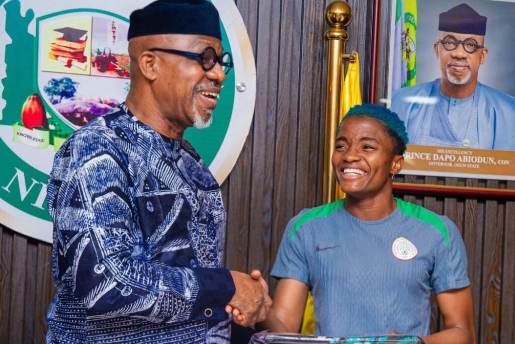 Governor Abiodun Gifts Super Falcons N50m Ahead 2026 WAFCON Governor Abiodun Gifts Super Falcons N50m Ahead 2026 WAFCON