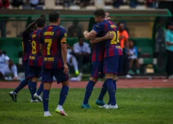 Barcelona Legends Triumph Over African Legends In Thrilling Exhibition Match