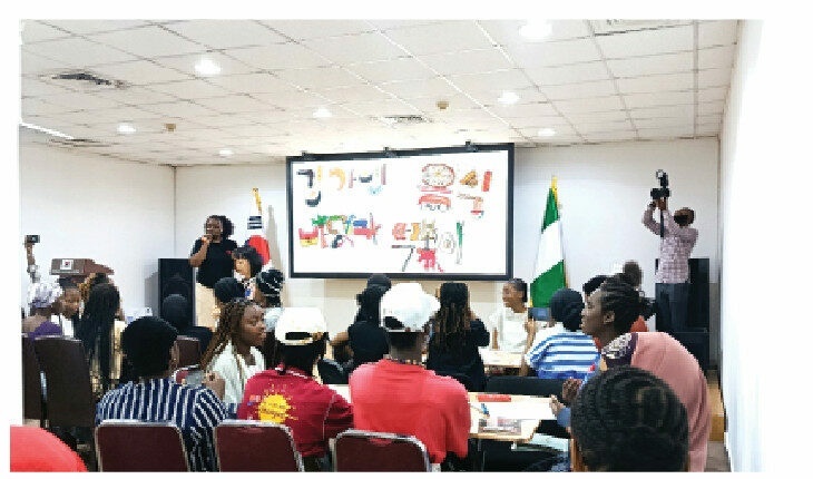 Nigerians Explore Artistic Side Of Korean Alphabets 1 KCCN