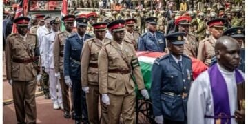 Malaysian Navy ship Kenya Holds State Funeral For Opposition Leader Raila Odinga Amid Grief, Tension