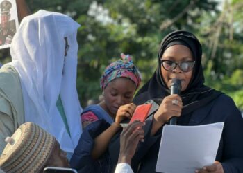 PICTORIAL: Protesters Urge IGP To Ignore Governor Yusuf’s Call For Kano CP’s Sack