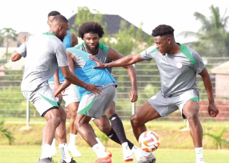 Super eagles in training