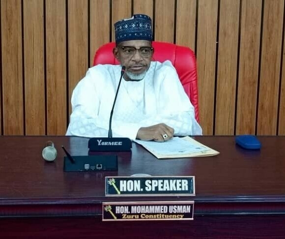 The speaker of the Kebbi State House of Assembly Hon. Mohammed Zuru