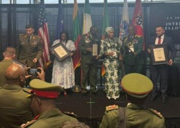 PICTORIAL: US Army War College Inducts Late Nigeria’s COAS Lt-Gen Lagbaja Into International Hall Of Fame