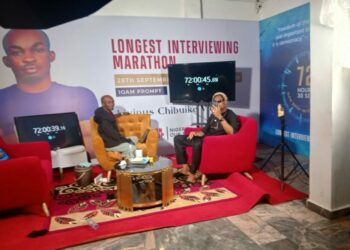 Interview Marathon: 129 Guests, 74 Hours 10 Sec, Livinus Chibuike Victor Awaits Official Declaration From Guinness