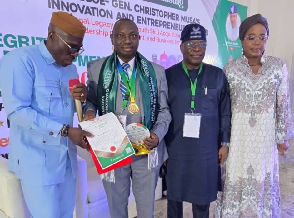 Ex-AAU VC Olowo Honoured With Academic Leadership Award
