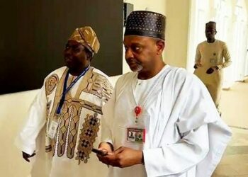 JUST-IN: New INEC Chair Amupitan Arrives State House For Swearing-in