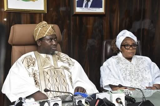 PICTORIAL: Amupitan Assumes Office As INEC Chairman