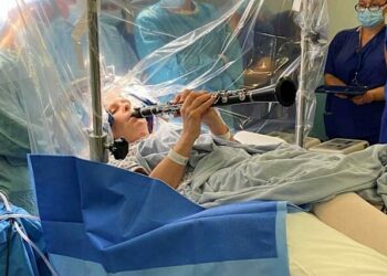 65-year-Old Patient Plays Musical Instrument During Brain Surgery