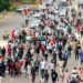 #FreeNnamdiKanu Protest: Massive Gridlock As Security Operatives Mount Roadblocks On Abuja Roads 5 #FreeNnamdiKanu Protest: Massive Gridlock As Security Operatives Mount Roadblocks On Abuja Roads