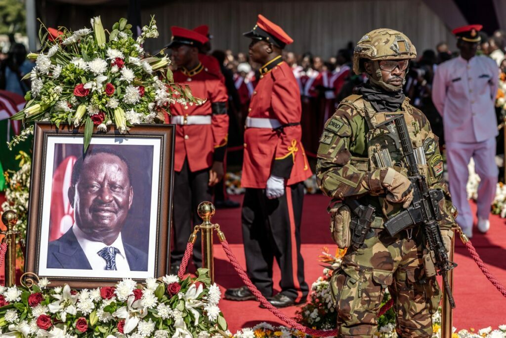 Ex-Kenyan Prime Minister Raila Odinga Buried