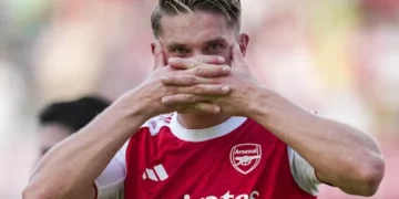 Arsenal’s Gyokeres To Undergo Scan On Hamstring