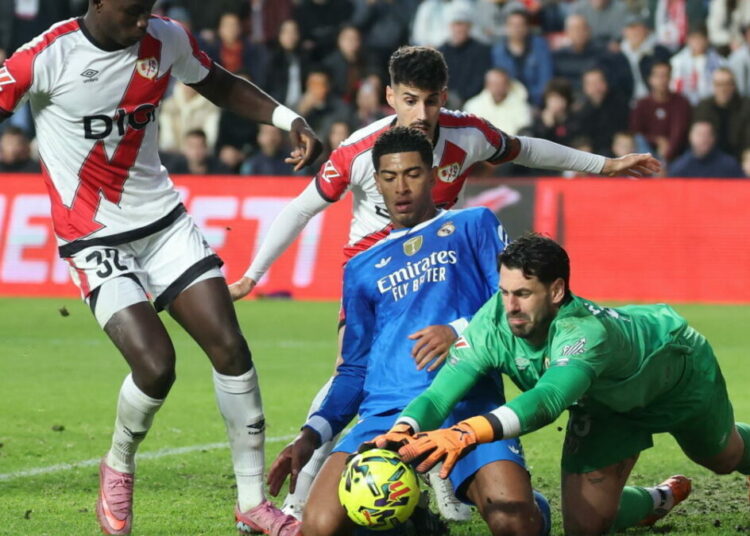 La Liga Frontrunners Real Madrid Drop Points In Rayo Vallecano Draw 1 2a49bb95346e2326cdedb1094199772f6ea55502