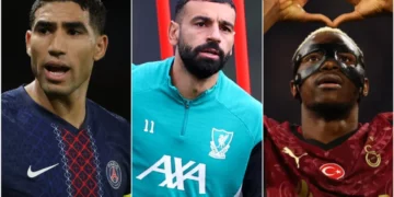 Super Falcons Osimhen, Hakimi, Salah Shortlisted For ‘African Best Player’ Award