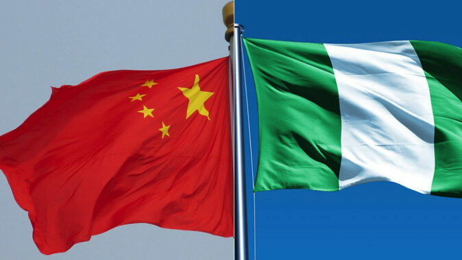 China and Nigerian flag 1