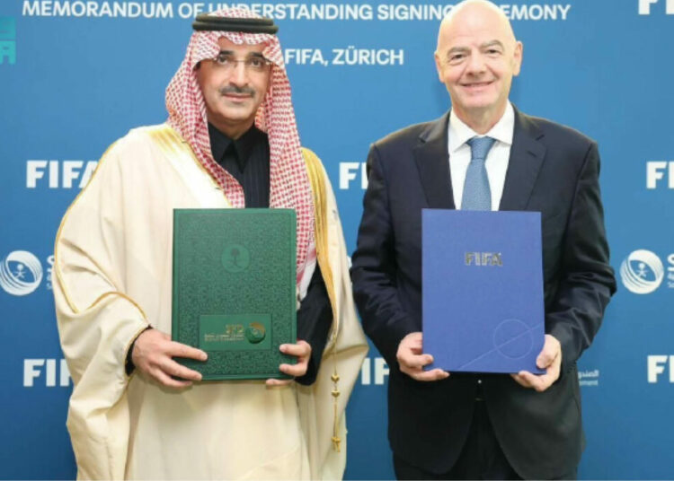 FIFA, Saudi Join Forces To Provide Support For Sports Infrastructure In Developing Nations 1 FIFA Saudi Join Forces To Provide Support For Sports Infrastructure In Developing Nations