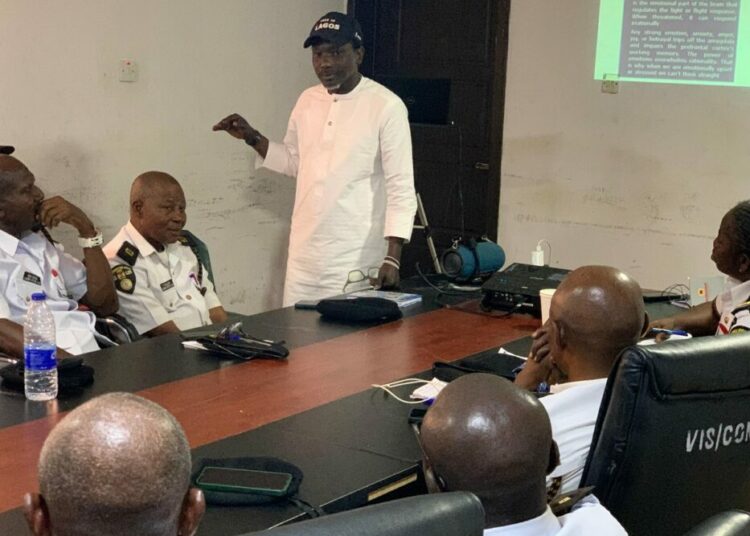 Lagos Trains Top Senior Officers In Leadership, Conflict Mgt 1 G63BjHbX0AAga7d