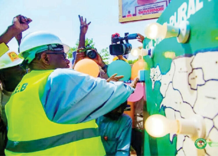 Jubilation As Governor Namadi Reconnects Taura LG To National Grid After 16 Years 1 Governor Namadi Reconnects Taura LG To National Grid After 16 Years