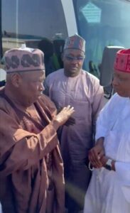 PICTORIAL: Governor Yusuf, Ganduje Meet In Public, Exchange Pleasantries First Time Since 2023 4 Governor Yusuf Ganduje Meet In Public Exchange Pleasantries First Time Since 2023