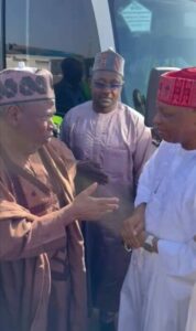 PICTORIAL: Governor Yusuf, Ganduje Meet In Public, Exchange Pleasantries First Time Since 2023 2 Governor Yusuf Ganduje Meet In Public Exchange Pleasantries First Time Since 2023ss