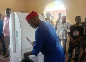 Anambra Poll: APC Candidate Ukachukwu Casts Vote, Alleges Vote Buying, Intimidation